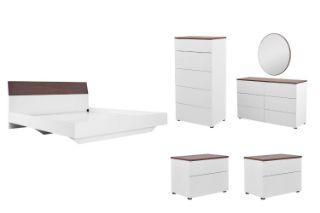 Picture of OLGA Bedroom Combo in Queen Size - 6PC Combo