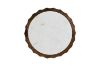 Picture of KASIA D45 Mango Wood Round Side Table With Marble Top