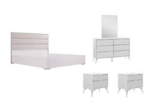 Picture of BRAYA Bedroom Combo in Queen Size - 5PC Combo