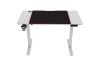 Picture of MATRIX 120 Electric Height Adjustable Standing Desk with Jumbo Mouse Pad (White)