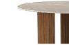 Picture of BLIX D120 Mango Wood Round Dining Table with Marble Top