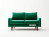 Picture of KAISON 3 Seater Sofa (Emerald)