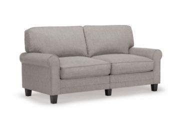 Picture of ORIANA 3 Seater Fabric Sofa (Light Grey) 