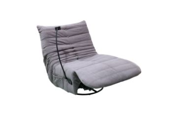 Picture of REPLICA TOGO 360° Swivel Reclining Lounge Chair With Mobile Holder (Grey)