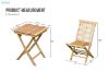 Picture of BALI Solid Teak Wood 3PC Outdoor Dining Set (D60 Table)