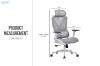 Picture of NOEMI High Back Office Chair (Grey)