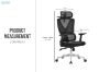 Picture of NOEMI High Back Office Chair (Black)