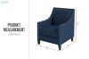 Picture of ABBEY Arm Chair (Navy Blue)