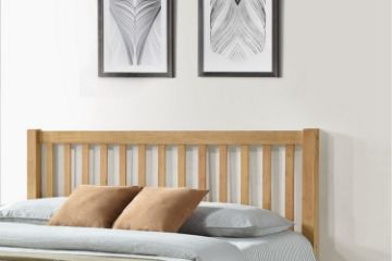 Picture of FORESTER Solid Wood Bed Frame - Queen Size