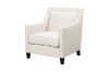 Picture of ABBEY Fabric Arm Chair (White)