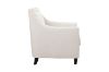 Picture of ABBEY Fabric Arm Chair (White)