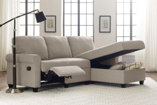 Picture of ORIANA Fabric  Sectional Sofa - Chaise Facing Right