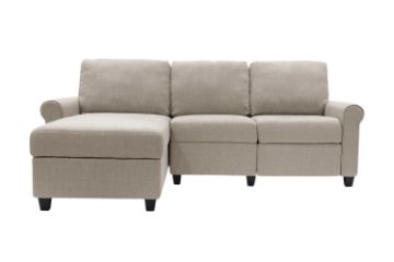 Picture of ORIANA Fabric  Sectional Sofa - Chaise Facing Right