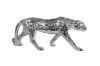 Picture of GEKO Large Silver Leopard Ornament Home Decoration (95cmx39cm )