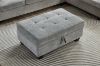 Picture of NEBULA Premium Sectional Sofa with Storage Ottoman & Drop-Down Console (Misty Grey)