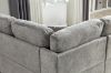 Picture of NEBULA Premium Sectional Sofa with Storage Ottoman & Drop-Down Console (Misty Grey)