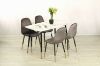 Picture of BIJOK 120/160  Dining Table (White Marble Look)