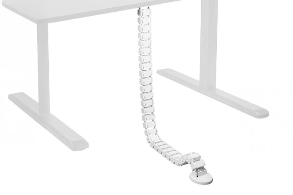 Picture of EVIS 128cm Snake Cable Management Spine Conduit (White)