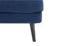 Picture of [FLOOR MODEL CLEARANCE] MERCURY Lounge Chair Black wood legs (Blue)