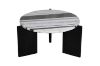 Picture of IVANA Solid Mango Wood Nesting Coffee Table with Marble Top