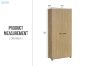 Picture of PROMO 2-Door Wardrobe (Oak)