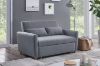 Picture of [FLOOR MODEL CLEARANCE]  PRIMO Pull-Out 2 Seater Sofa Bed (Dark Grey)