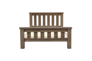 Picture of WESTMINSTER Solid Oak Bed Frame (Walnut)  - Queen