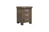 Picture of WESTMINSTER 3-Drawer Solid Oak Bedside Table (Walnut)