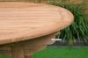 Picture of BALI Solid Teak Wood 1.8M-2.4M Extendable Outdoor Oval Table