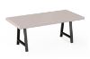 Picture of SYNERGYPLUS Dining Table with H72 Metal Legs (Champagne) - 160x90