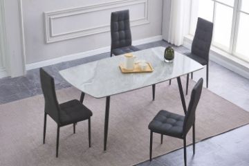 Picture of SANDER 5PC Sintered Stone Dining Set
