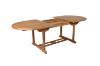 Picture of BALI Solid Teak Wood 1.8M-2.4M Extendable Outdoor Oval Table