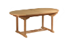 Picture of BALI Solid Teak Wood 1.8M-2.4M Extendable Outdoor Oval Table