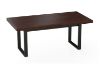 Picture of SYNERGYPLUS Dining Table with H73.5 Square Metal Legs (Walnut) - 160x90