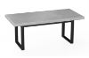 Picture of SYNERGYPLUS Dining Table with H73.5 Square Metal Legs (Cement Grey) - 160x90