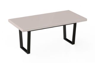 Picture of SYNERGYPLUS Dining Table with H74 Metal Legs (Champagne) - 160x90