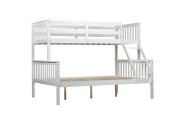 Picture of [FLOOR MODEL CLEARANCE] Vicky Single over Double Bunk Bed *White