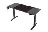 Picture of MATRIX 140 Electric Height Adjustable Desk with LED Display and Jumbo Mouse Pad (Black)