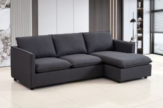 Picture of BENDON Fabric Sectional Sofa - Chaise Facing Right