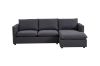 Picture of BENDON Fabric Sectional Chaise Facing Right Sofa (Dark Grey) - Water Resistant 