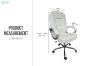 Picture of RYAN Height Adjustable Office Chair (White)