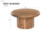 Picture of IRINA D80 Solid Acacia Wood Round Coffee Table