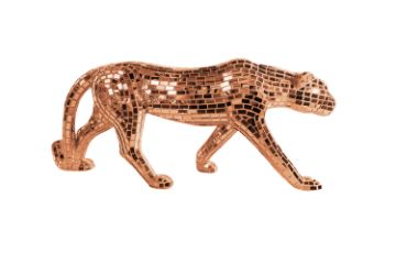Picture of GEKO Large Rose Golden Leopard Ornament Home Decoration (95cmx39cm)