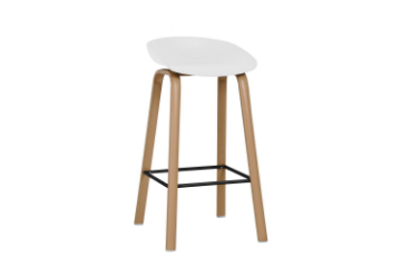 Picture of PURCH H75 Barstool Metal Leg (White) 