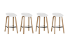 Picture of PURCH H75 Barstool Metal Leg (White)  - Each