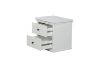 Picture of [FLOOR MODEL CLEARANCE] MADISON 2-Drawer Bedside Table (White)