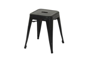 Picture of TOLIX Replica Stool Seat H45 - Matt Black