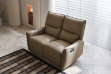 Picture of NICOLE Genuine Leather Reclining Sofa Range - 2RR