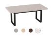 Picture of SYNERGYPLUS Dining Table with Square Metal Legs (Champagne) - 180x90