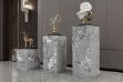 Picture of DELRAY H40/H60/H80 Sintered Stone Pedestal Stand/Display Plinth(Gloss Grey)